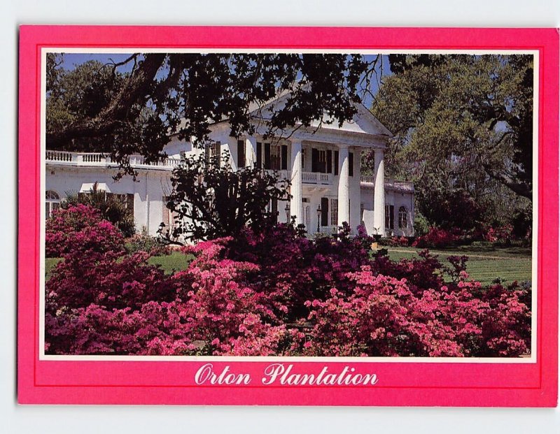 Postcard Orton Plantation, Wilmington, North Carolina