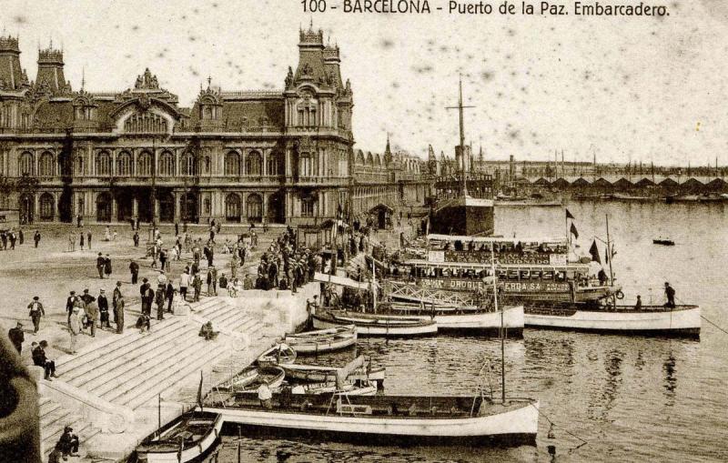 Spain - Barcelona. Embarcadero, Port of Peace