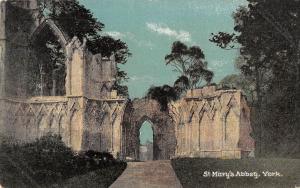 uk22429 st marys abbey  york uk