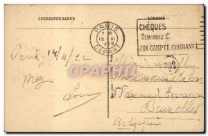 Paris Trocadero Old Postcard