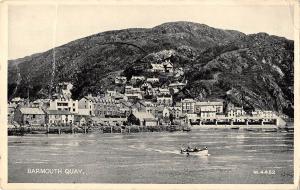 uk21306 barmouth quay wales  real photo uk