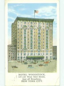 Bent Corner W-Border WOODSTOCK HOTEL New York City NY HQ4845