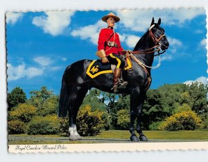 Postcard Royal Canadian Mounted Police, Canada