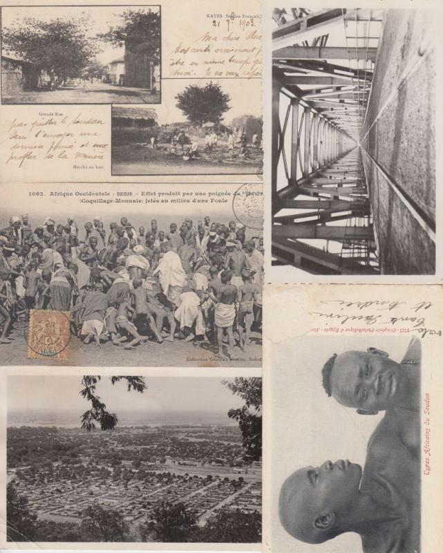 SOUDAN SUDAN 66  AFRIQUE Cartes Postales 1900-1940.