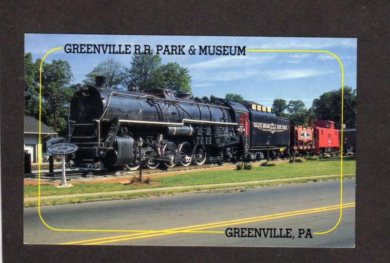 PA Steam Railroad Train Engine Duluth Missabe Iron Range Greenville Pennsylvania