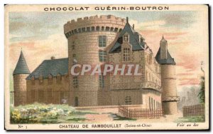Chromo Chocolate Guerin Boutron Chateau De Rambouillet