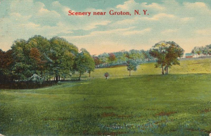 Scenery near Groton NY, New York - pm 1912 - DB