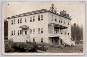 Canada Our Lady of Lourdes School British Columbia Cute Girls RPPC Postcard C46