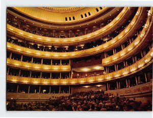 Postcard Auditorium Opera House Vienna Austria