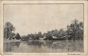 PC IRAQ, THE KUNDAK CREEK, Vintage Postcard (b44431)