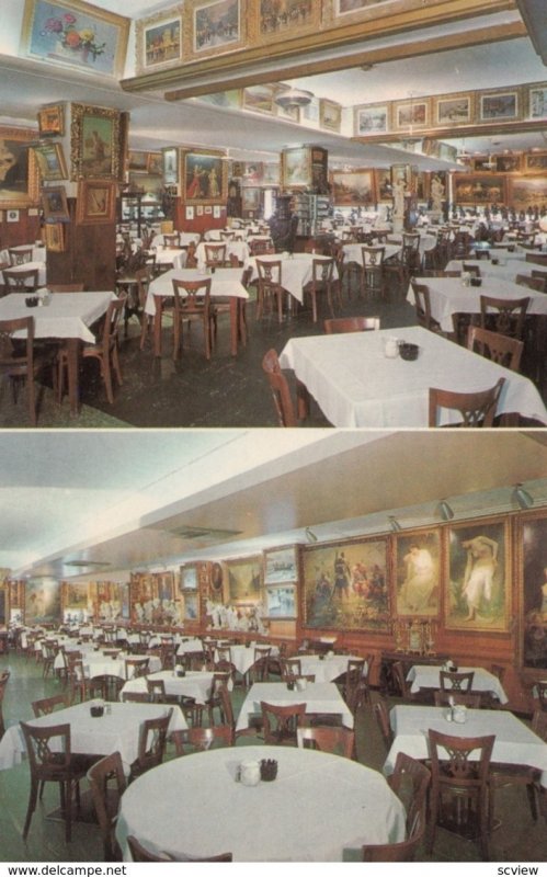 BALTIMORE , Maryland , 50-60s ; Haussner's Restaurant , Interior