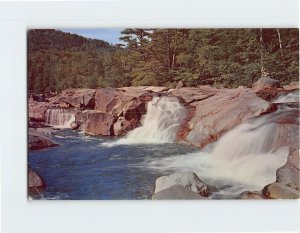 Postcard Lower Falls, Kancamagus Highway, White Mountains, Albany, New Hampshire