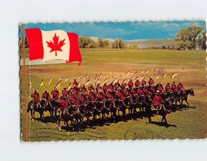 Postcard World Famous Musical Ride, Royal Canadian Mounted Police, Canada