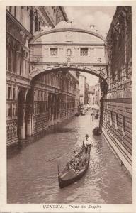 BF17509 venezia ponte dei sospiri italy front/back image