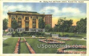 Huron Park & Public Library - Kansas City s, Kansas KS  