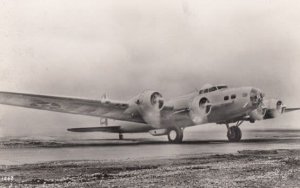 Unidentified WW2 Plane Military Liverpool War 12 Real Photo Aircraft Postcard