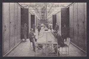 FRANCE, Postcard RPPC, Paris, Credit Lyonnais, Public Safe Deposit