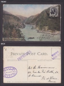 Postcard, CANADA, Caribou Bridge Fraser Canon