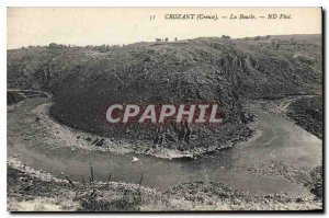 Old Postcard Crozant Creuse Buckle