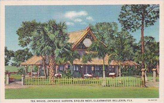 Florida Clearwater Belleair Tea House Japanese Garden Curteich