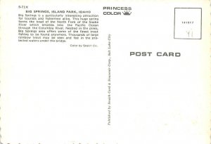 Big Springs, Island Park , Idaho  