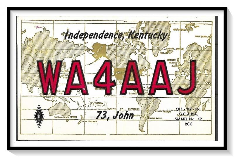 Kentucky, Independence QSL Ham Radio - (MX-007)