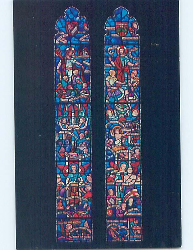 Pre-1980 STAINED-GLASS WINDOW AT PHILLIPS UNIVERSITY CHAPEL Enid OK G3632@