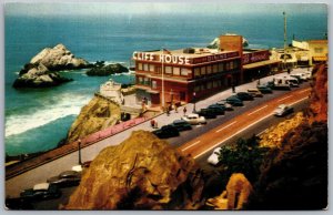 Vtg San Francisco California CA Cliff House and Seal Rocks 1950s Postcard