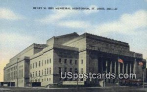 Henry W Kiel Municipal Auditorium in St. Louis, Missouri