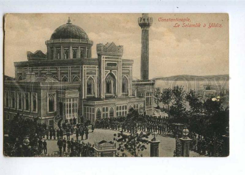 233060 TURKEY CONSTANTINOPLE Selamlik Yildiz Vintage postcard