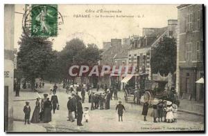 Old Postcard Parame The Boulevard Rochebonne