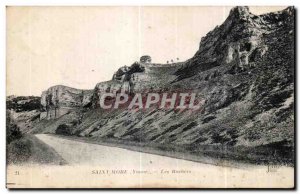 Postcard Old Saint More Les Rochers