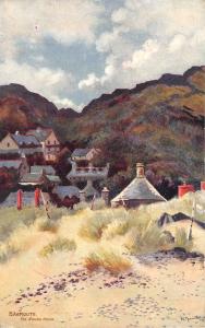 BR63541 barmouth the round house painting postcard  wales