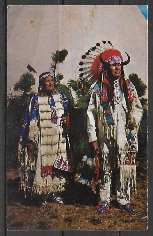 Chief Benjamin & Wife Ogala Sioux - [MX-111]