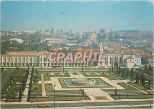 Postcard Modern Lisboa e Mosteiro dos Jeronimos in Belem Zona