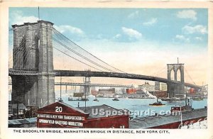 Brooklyn Bridge, New York City, New York