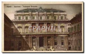 Italy Italia Old Postcard Genova Palazzo Ducale