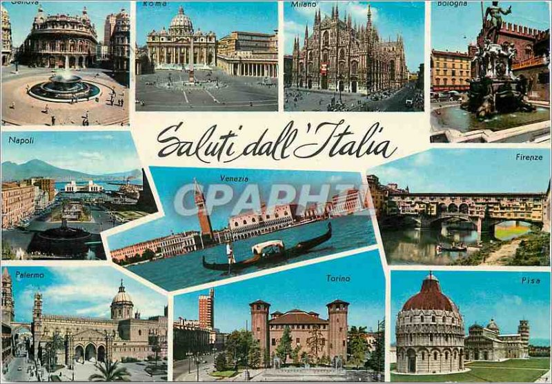 Postcard Modern Italia
