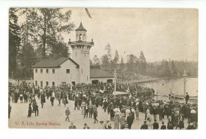 WA - Seattle. 1909 Alaska-Yukon-Pacific Exposition, US Life Saving Station