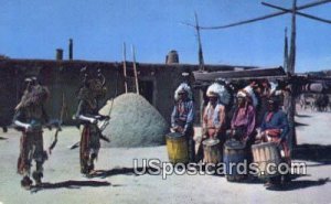 Ceremonial Dances - Misc, New Mexico NM Postcard