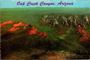 Arizona Oak Creek Canyon Aerial View