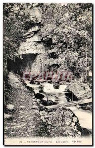 Old Postcard The tanks Sassenage the back: the annual Fete Square & # City 39...