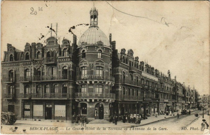 CPA BERCK-PLAGE Le Grand Hotel (145317)