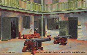 BR101264 courtyard and prison rooms in the cabildo new orleans la   usa