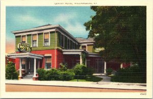 Postcard Kentucky Williamsburg Gentry Hotel & Dining Room Route 25-W 1940s V201