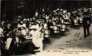 CPA PARIS 9e Les Grands Cafés des Boulevards Une Terrasse ND Phot (479414) 