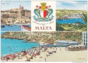 MALTA , 50-70s ; Coat of Arms