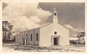 J35/ Englewood Florida RPPC Postcard c1950s Presbyterian Church  33