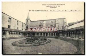 Old Postcard La Rochefoucauld Cloister of the old Carmelite Convent