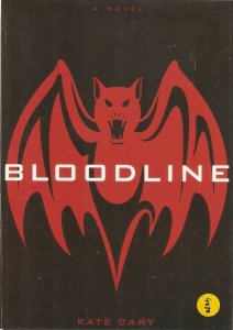 Bloodline Bat, by Kate Cary Modern american advertising postcard